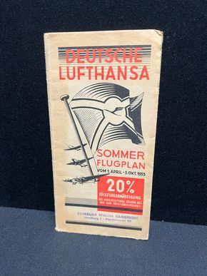 Deutsche Lufthansa Sommerflugplan 1935