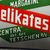  Vitello Delikatess Margarine Emailschild  Tetschen 51 x 36 cm - D/CZ um 1930