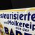 Badener Molkerei - Pasteurisierte Milch und Molkereiprodukte (Gewölbtes Emailleschild aus Österreich/ Um 1925)