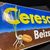 Ceresan Beizstelle Emailschild 60 x 30 cm - D um 1955