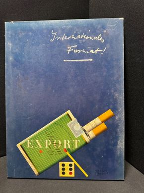 Internationales Format - Export - Salem No.6 Cigaretten - Signatur Herbert Leupin -   40 x 34 - D um 1950