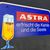 Astra Bier Hamburg - Erfrischt die Kehle und die Seele (Hartfaser mit Tafelfunktion)