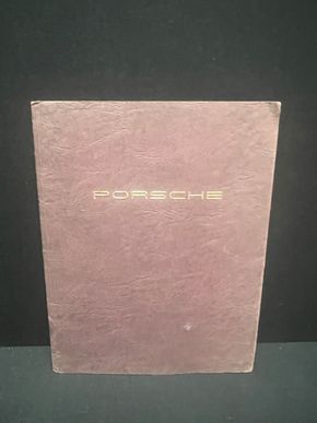 Porsche Papp-Dokumentenmappe (um 1965)