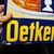 Oetker Emailschild im Kleinformat 33 x 24,5 cm - D um 1930