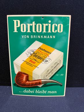 Portorico Pfeifentabak der Marke Martin Brinkmann (Um 1955)