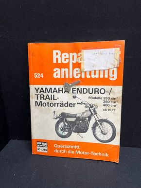 Yamaha Enduro-/ Trail-Motorräder Reparatursnleitung